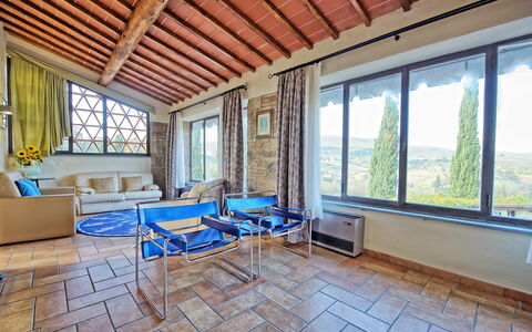 Accommodatie La Capanna: Woonkamer