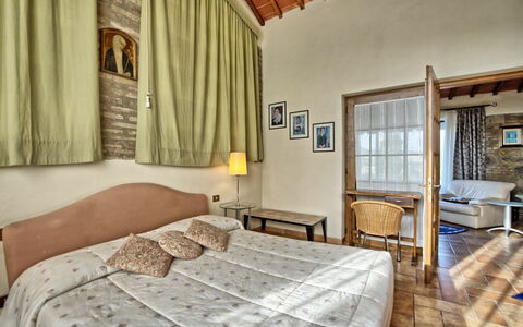 Accommodatie La Capanna: slaapkamer