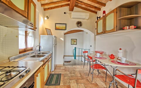 Accommodatie Il Cottage: Keuken, Lunchroom