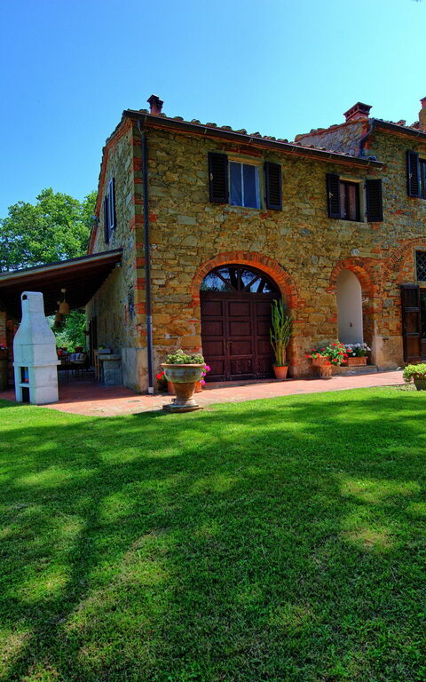 Villa Campogialli: Buitenkanten, Tuin