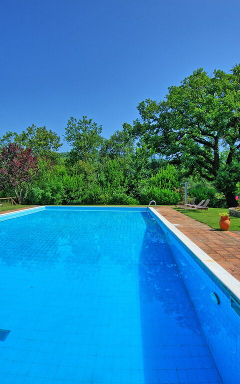 Villa Campogialli: zwembad