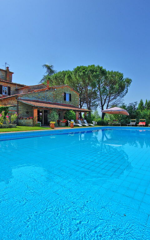 Villa Campogialli: zwembad