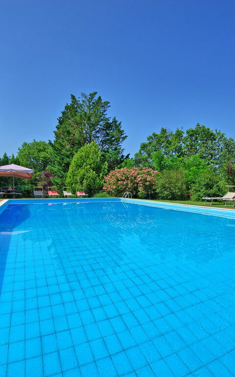 Villa Campogialli: zwembad