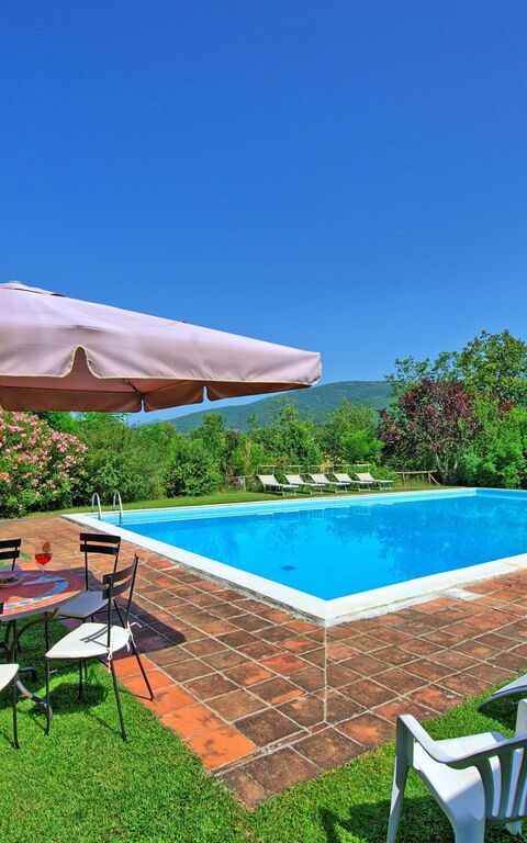 Villa Campogialli: zwembad