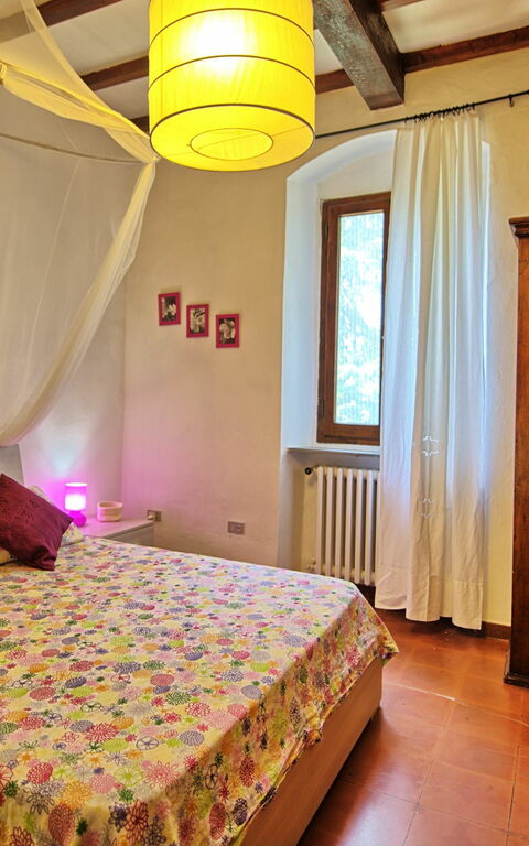 Villa Campogialli: slaapkamer