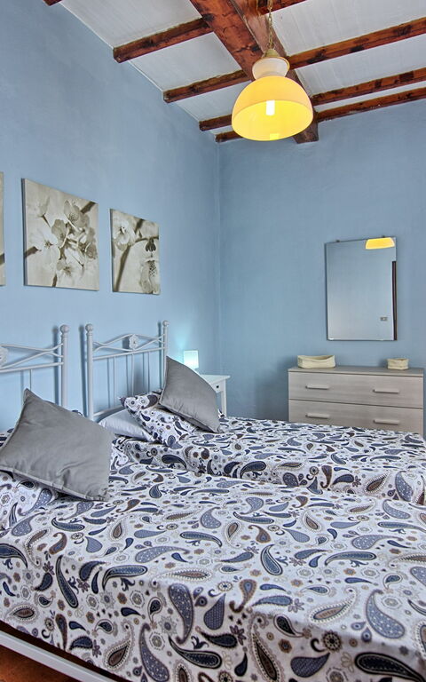 Villa Campogialli: slaapkamer