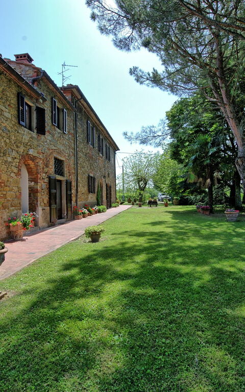 Villa Campogialli: Buitenkanten, Tuin