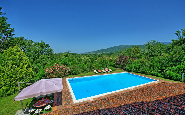 Villa Campogialli: zwembad