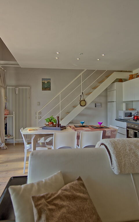 Capannino: Keuken, Woonkamer