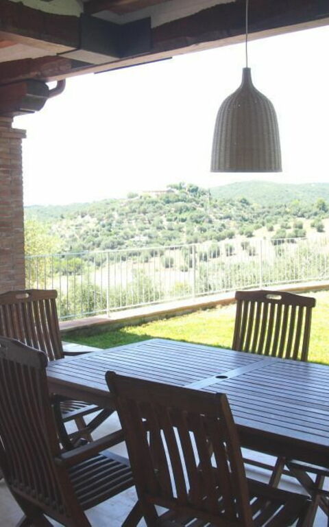 Villa Dei Cipressi: Balkon / terras / patio, Buitenkanten, Buitenshuis, Tuin