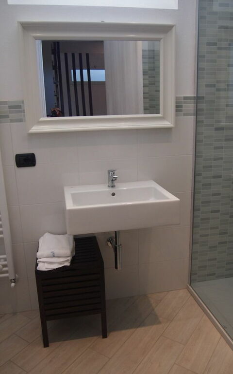 Villa Dei Cipressi: Badkamer