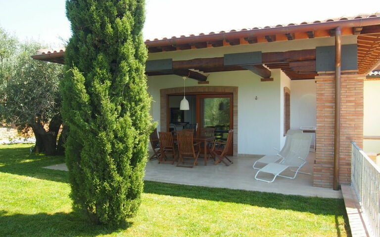 Villa Dei Cipressi: Balkon / terras / patio, Buitenkanten, Buitenshuis, Tuin
