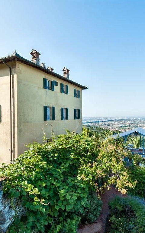 Villa Camaiore: Buitenkanten, Tuin