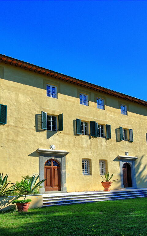 Villa Camaiore: Buitenshuis, Tuin