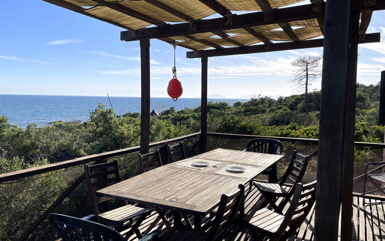 Casamare: Balkon / terras / patio, Buitenshuis, Keer bekeken