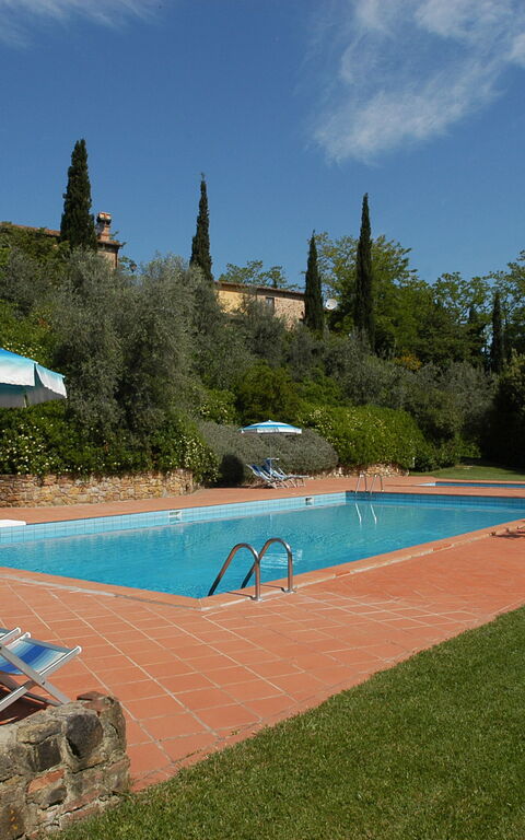 La Valle: Tuin, zwembad