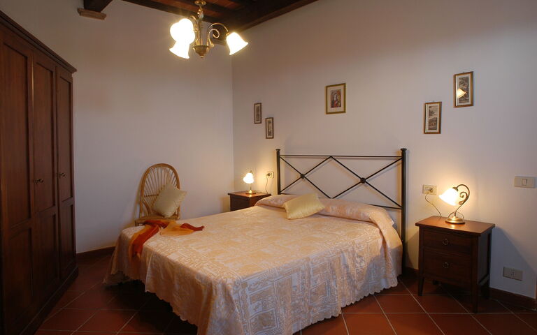 Accommodatie La Valle 1: slaapkamer