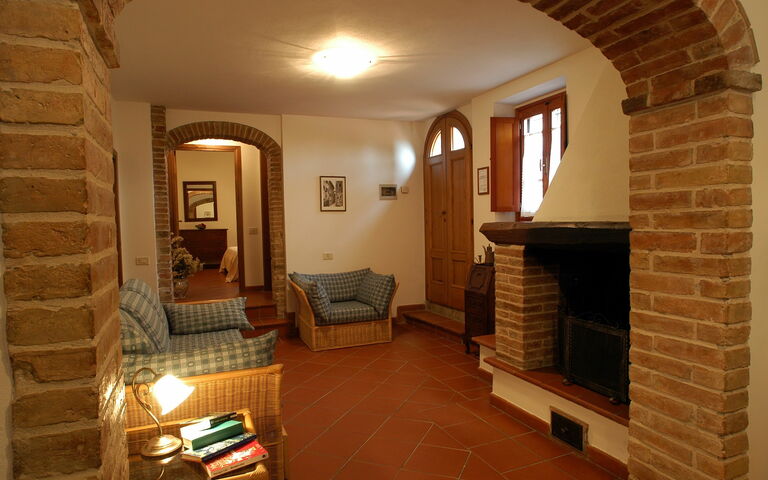 Accommodatie La Valle 7: Woonkamer