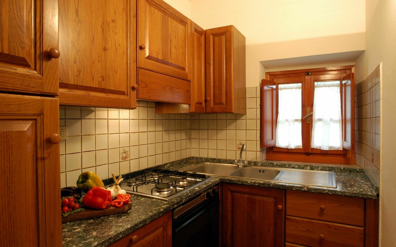 Accommodatie La Valle 7: Keuken