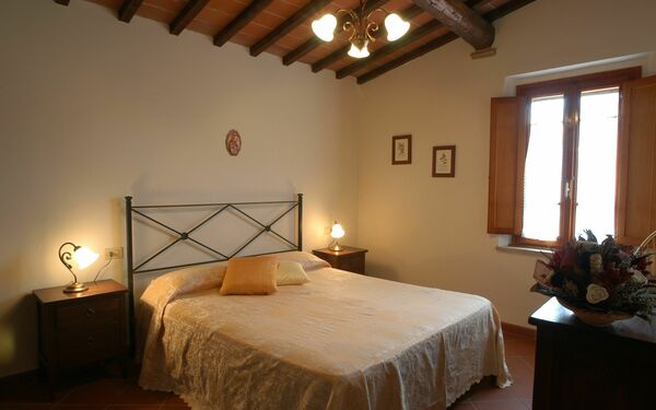 Accommodatie La Valle 6: slaapkamer