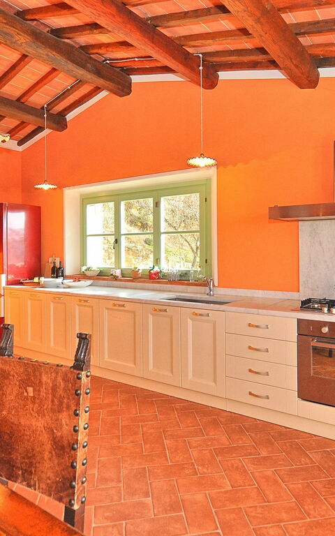 Villa Noceta: Keuken, Lunchroom