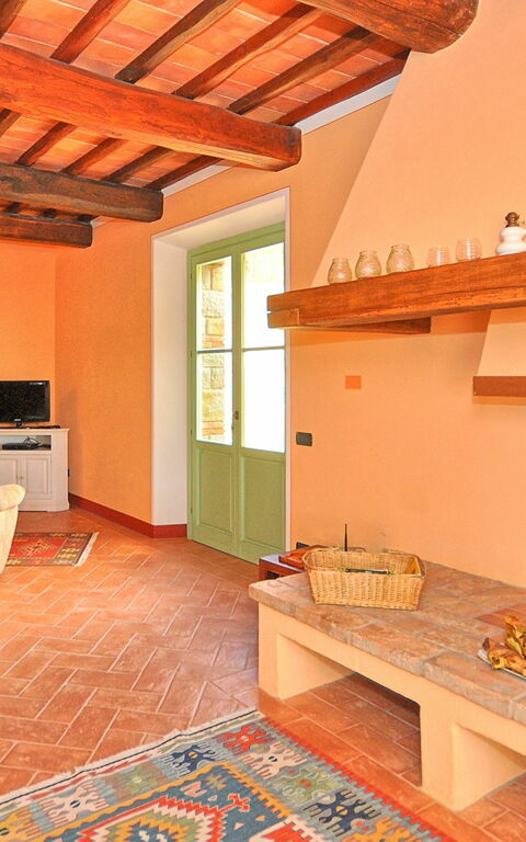 Villa Noceta: Woonkamer