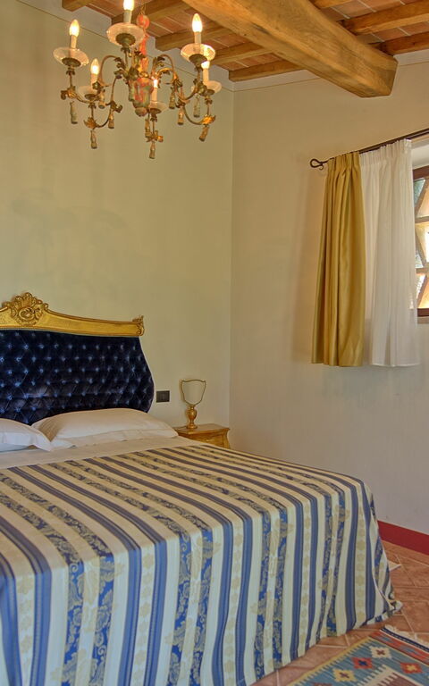 Villa Noceta: slaapkamer