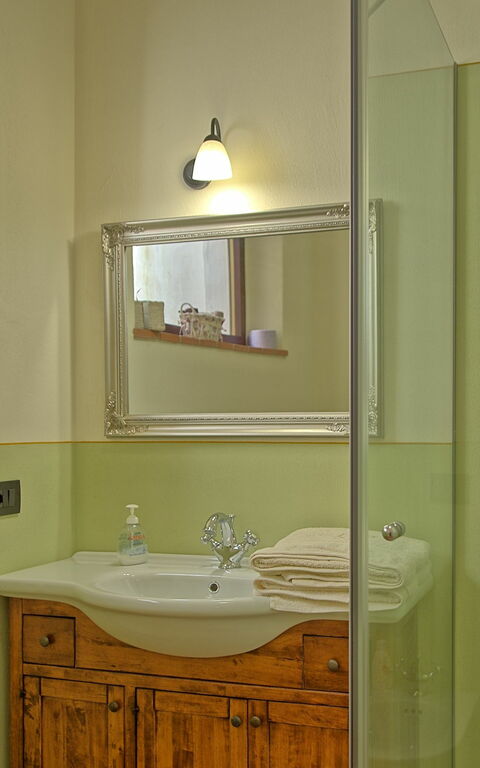 Villa Noceta: Badkamer