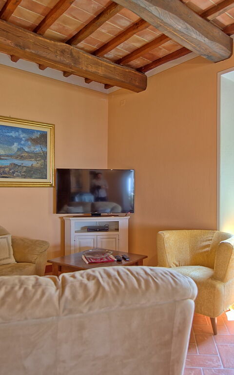 Villa Noceta: Woonkamer