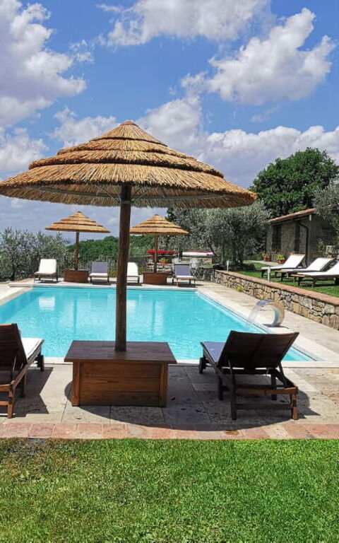 Villa Noceta: zwembad