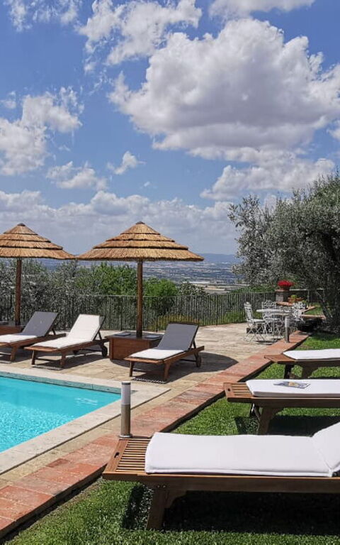 Villa Noceta: zwembad