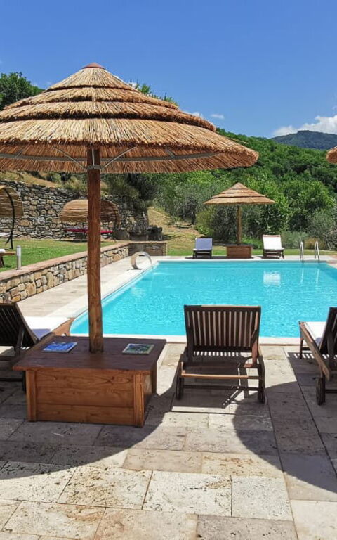 Villa Noceta: zwembad