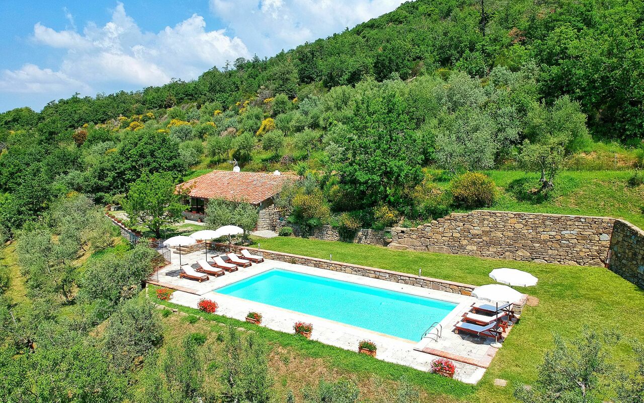 Villa Noceta: zwembad