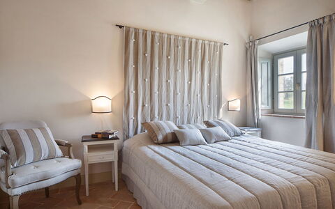 Accommodatie La Valle 2 Castelfalfi: slaapkamer
