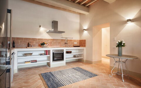 Accommodatie La Valle 2 Castelfalfi: Keuken
