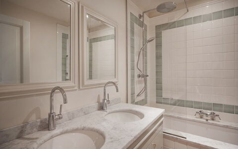 Accommodatie La Valle 1 Castelfalfi: Badkamer