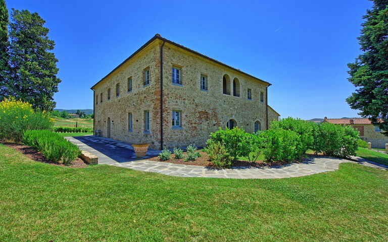 Casale La Valle - Castelfalfi: Tuin
