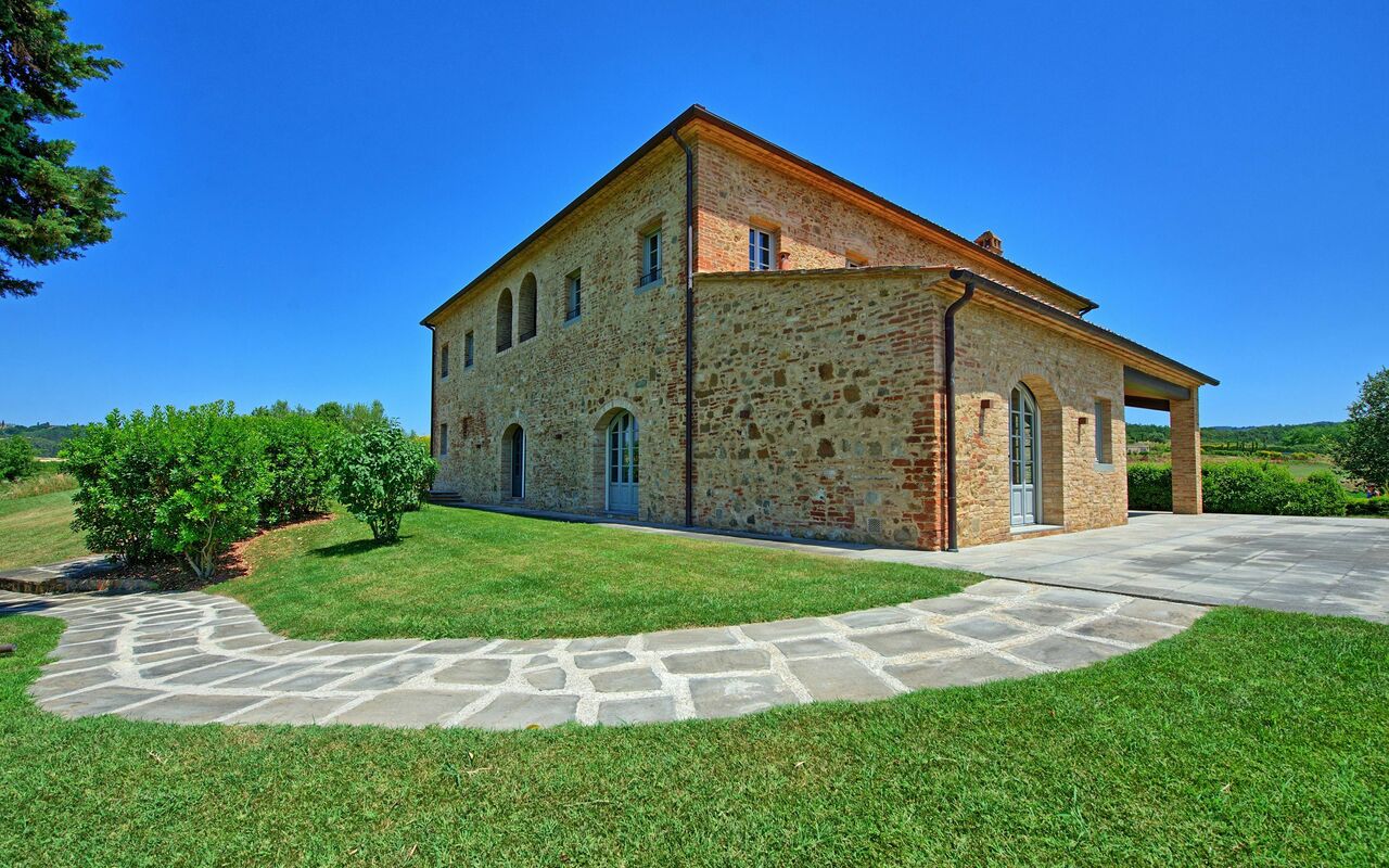 Casale La Valle - Castelfalfi: Tuin