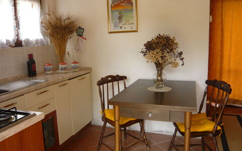 Accommodatie Casetta: Keuken, Lunchroom