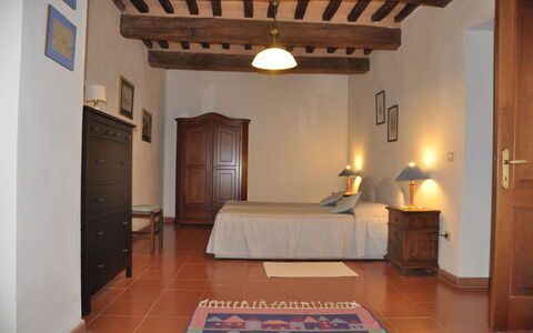 Accommodatie Rufeno: slaapkamer