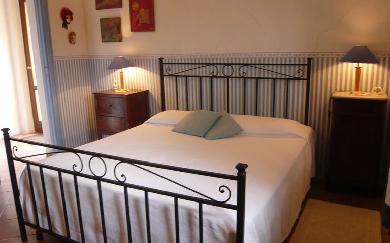 Accommodatie Casetta: slaapkamer
