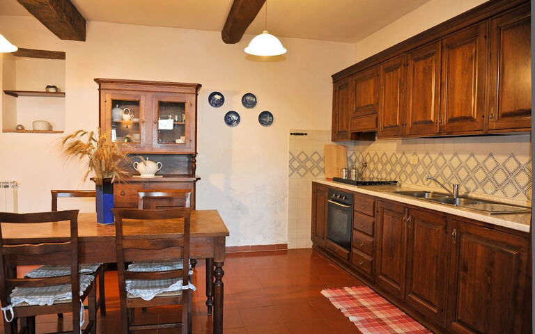 Accommodatie Rufeno: Keuken, Lunchroom, Woonkamer