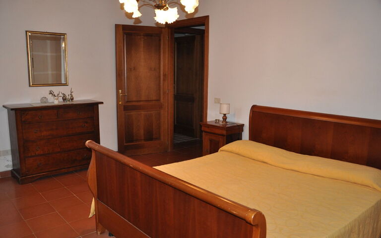 Accommodatie Rufeno: slaapkamer