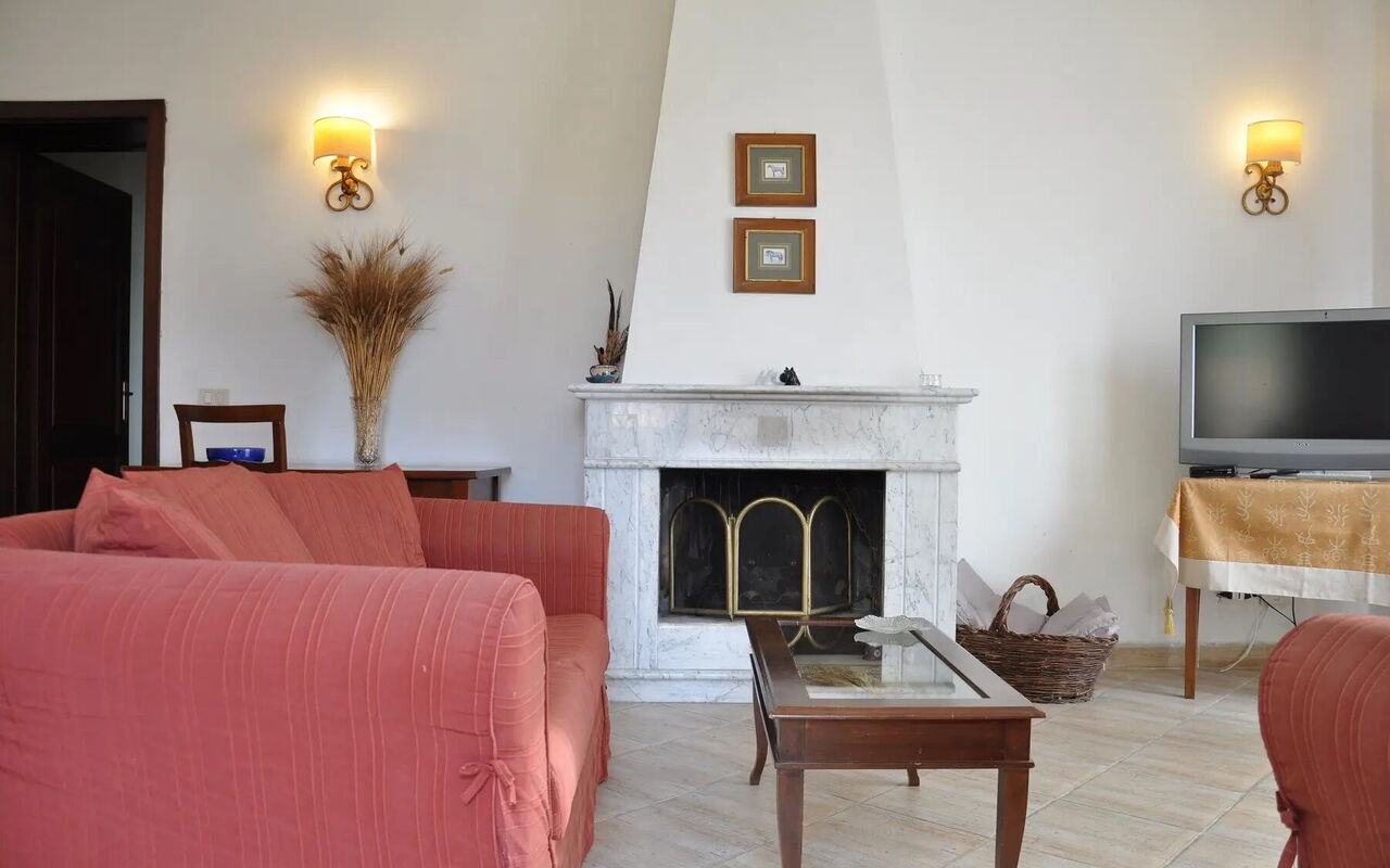 Accommodatie Amiata: Woonkamer