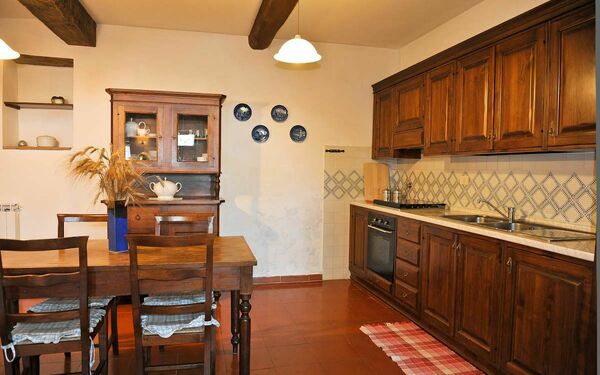 Accommodatie Rufeno: Keuken, Lunchroom, Woonkamer