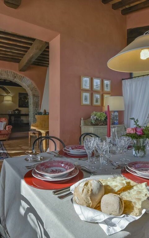 Villa Casalguidi: Lunchroom