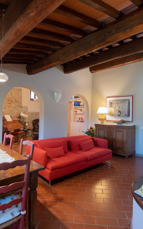 Villa Casalguidi: Lunchroom, Woonkamer