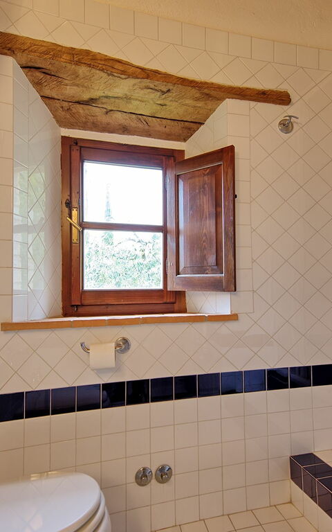 Villa Montalcino: Badkamer