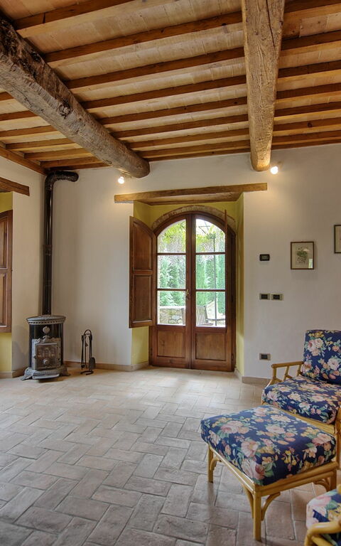 Villa Montalcino: Woonkamer