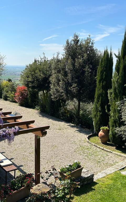 Antico Casale: Balkon / terras / patio, Buitenkanten, Buitenshuis, Keer bekeken, Tuin